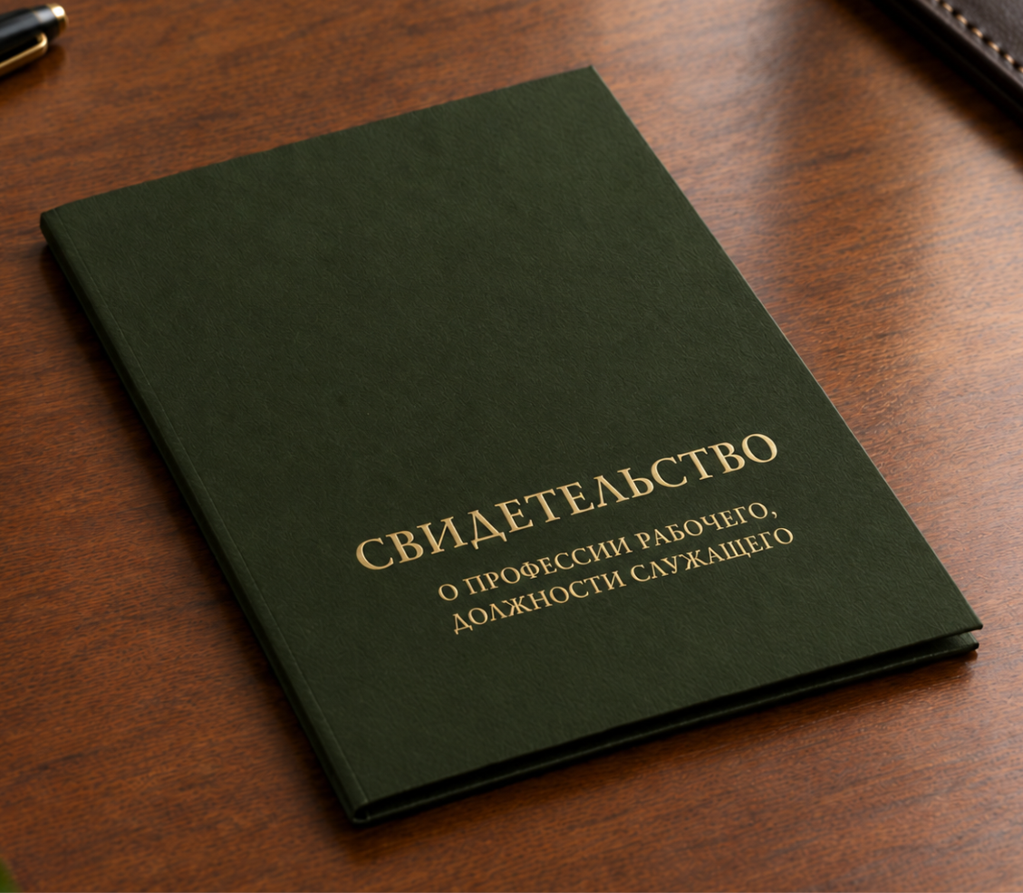 Свидетельство о профессии
